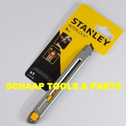 Mes met afbreekmes  9mm breed Interlock | 0-10-095